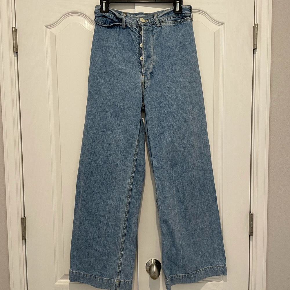 Jesse Kamm Sailor Pants in Cowboy Denim Size 8